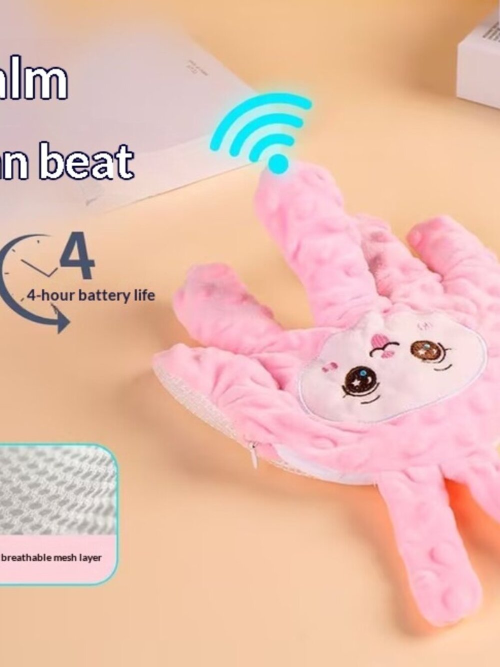PalmSoothe Smart Baby Remote-Controlled Colic & Flatulence Relief Pad(1 Pack)